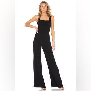 NWT Theory Rosina Bustier Crepe Jumpsuit